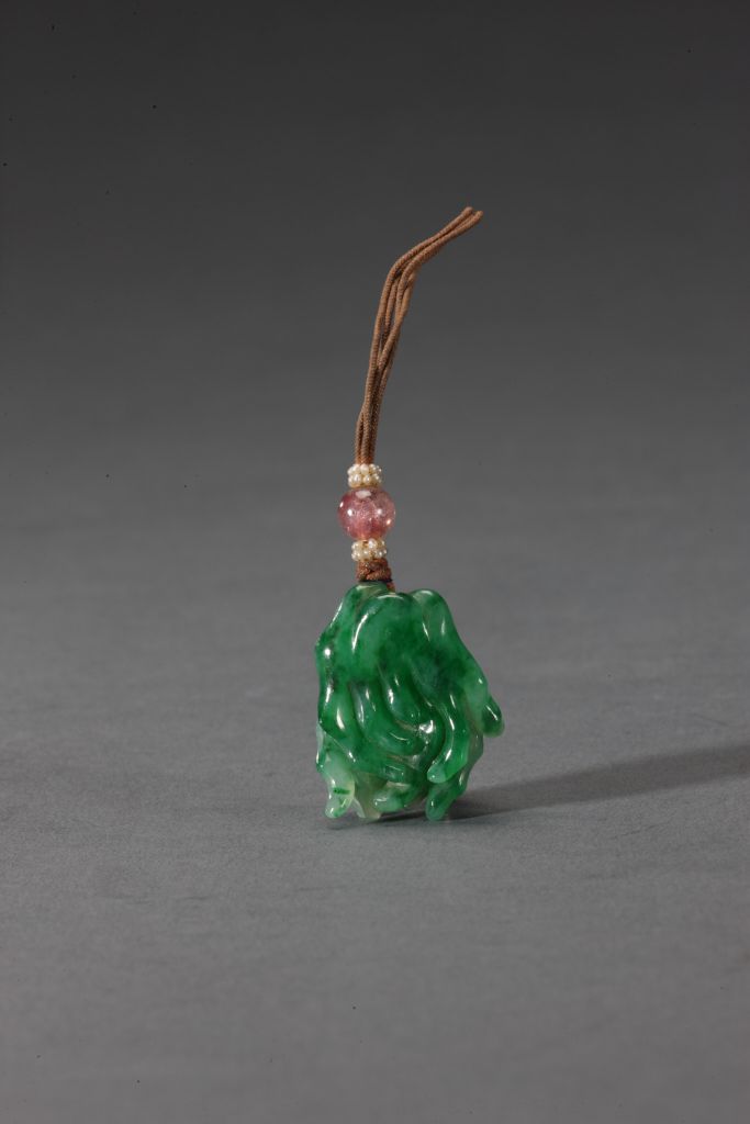 图片[1]-Green Buddha Pendant-China Archive